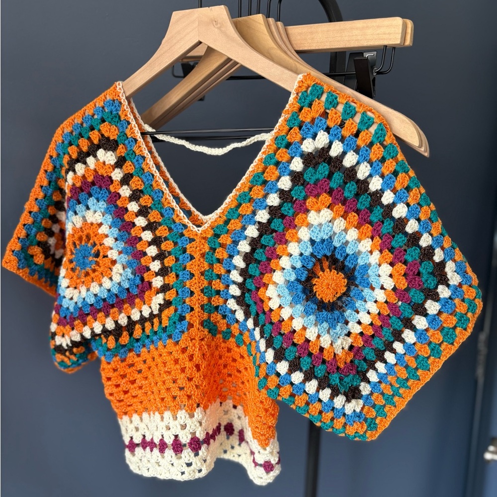 Handmade Vintage Crochet Top